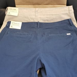 A&F men's preppy fit shorts